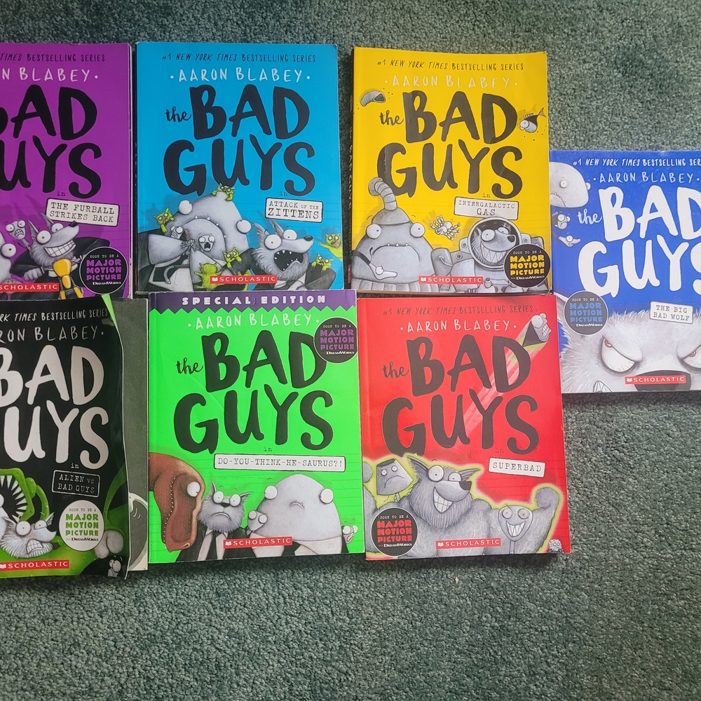 The Bad Guys Book Set by Aaron Blabey